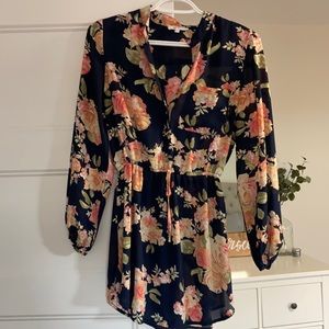Stella Tweed Floral Blouse